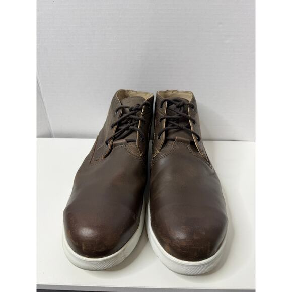 Red Wings Mens Cross LITE Chukka Leather Boots Safety Toe Work #6719 Brown 12 main image 7